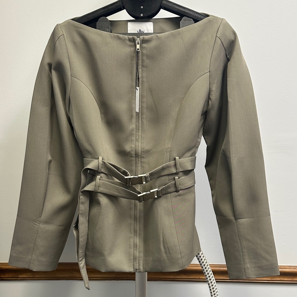 NWT - Yellow the Label Vyana Belted Jacket SIZE L